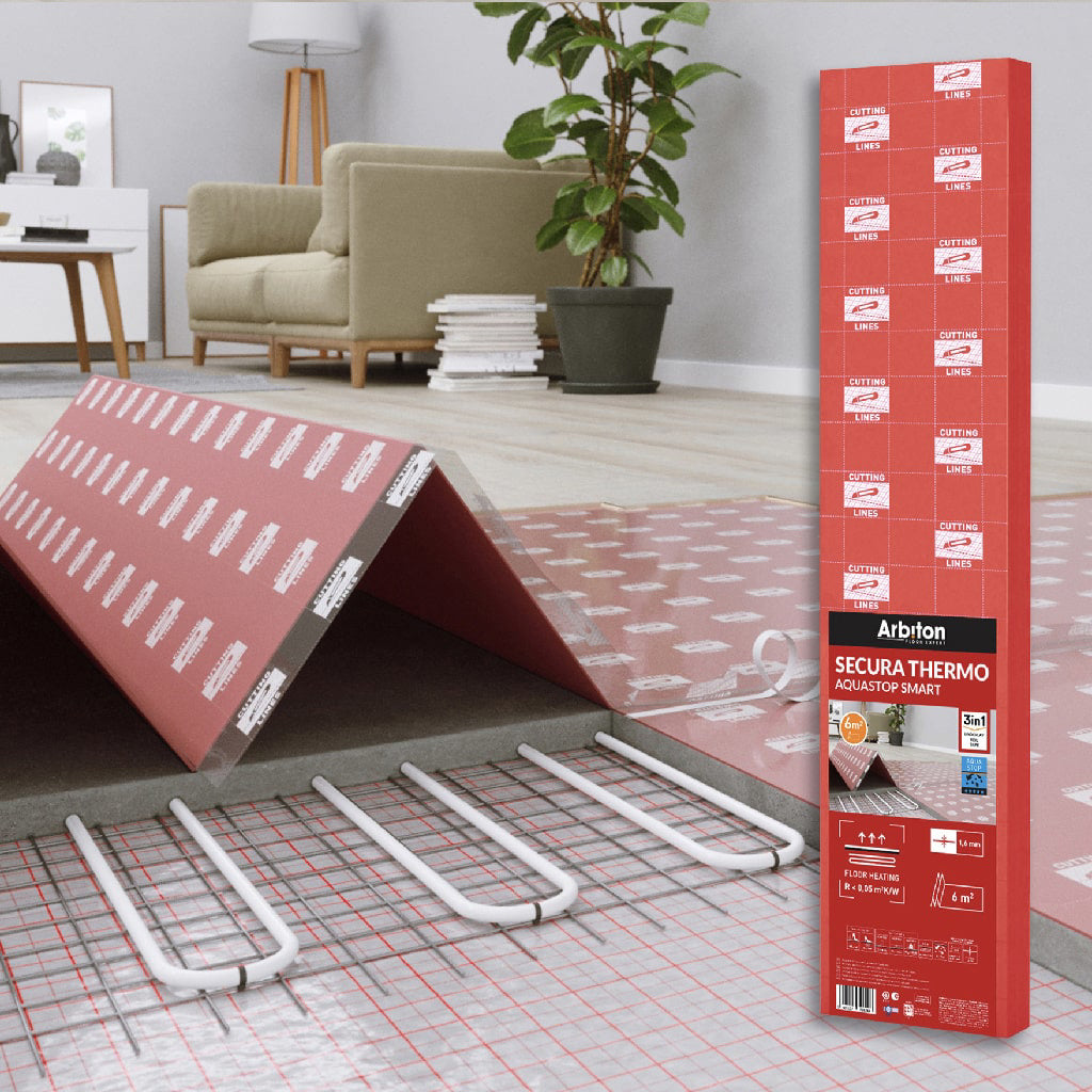 HDM Arbiton Thermo Aquastop Smart - ondervloer - 1,6 mm