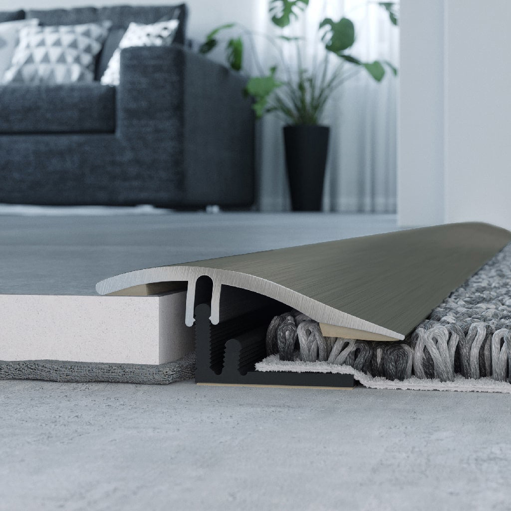 HDM Overgangsprofiel XL PRO DUO 38 Titaan - 2790x38 mm