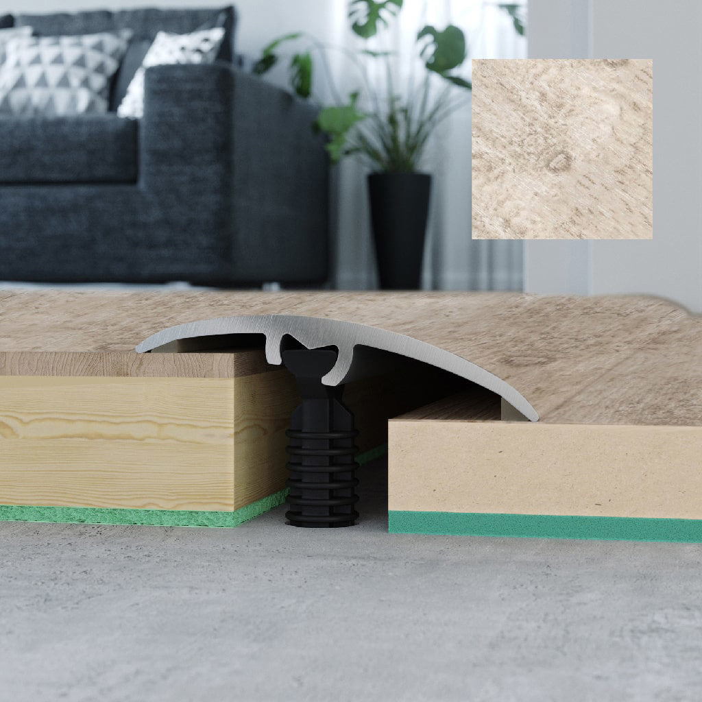 HDM Overgangsprofiel CS37 Grey Oak - 930x37 mm