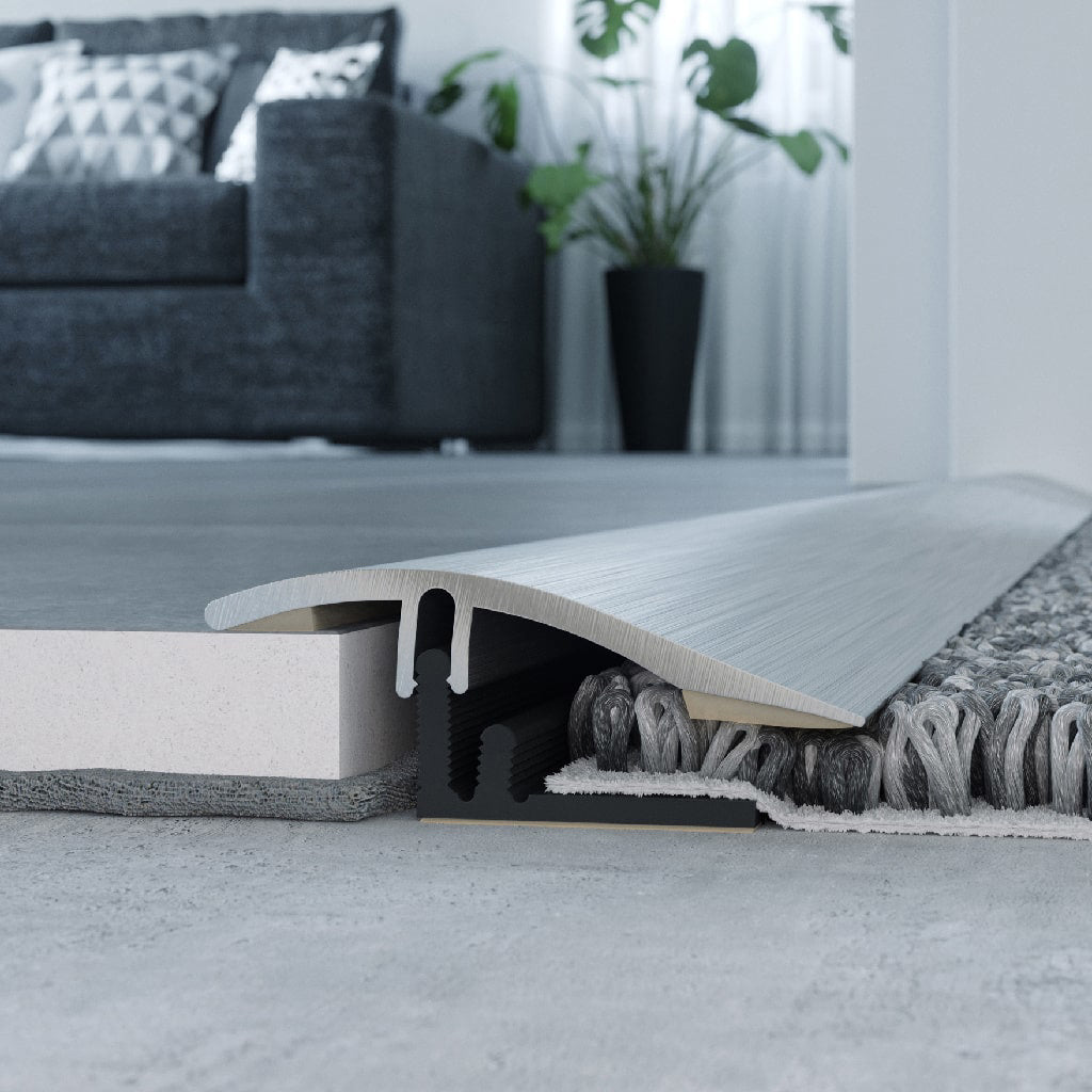 HDM Overgangsprofiel PRO DUO 38 ZILVER - 930x38 mm