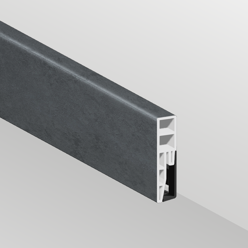 Aqua-step watervaste spc plint norwich - lijstwerk - 240 cm