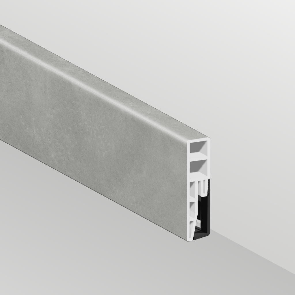 Aqua-step watervaste spc plint brighton - lijstwerk - 240 cm