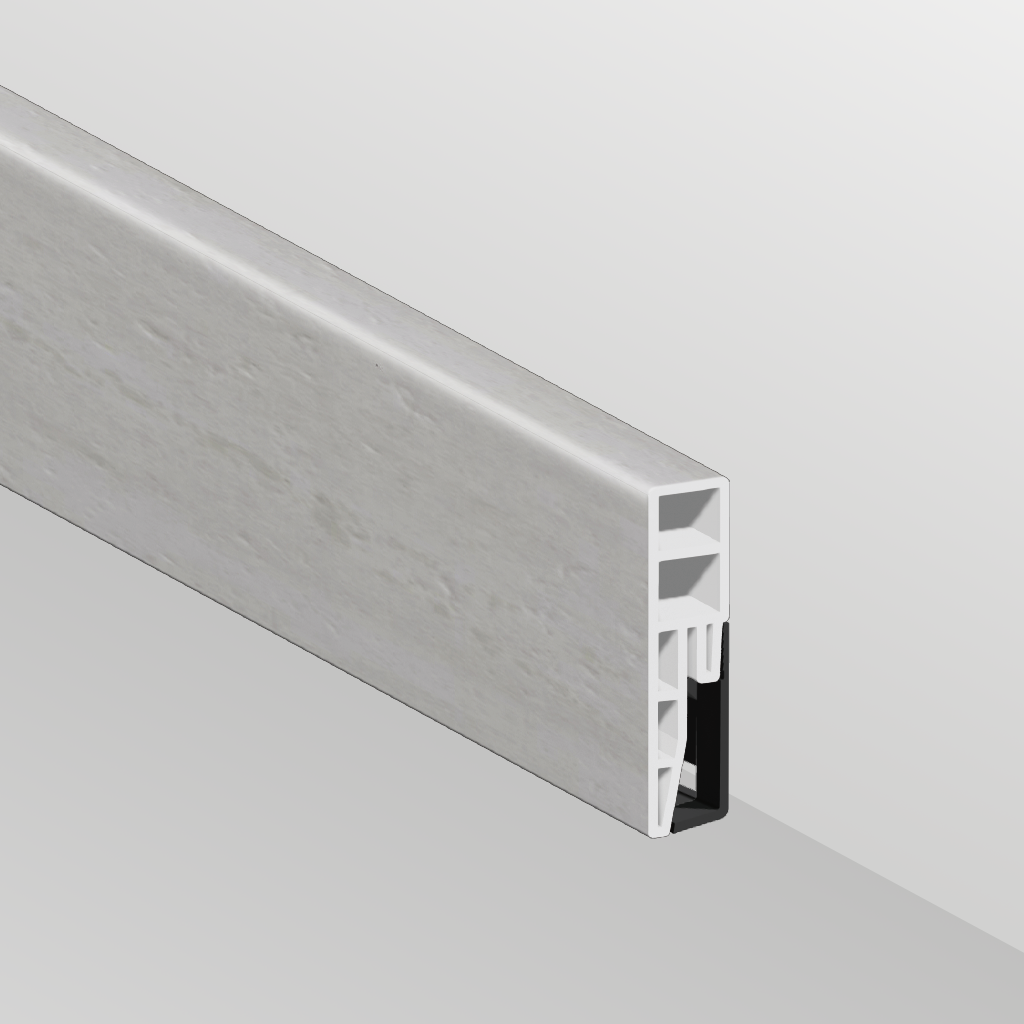 Aqua-step watervaste spc plint dundee - lijstwerk - 240 cm