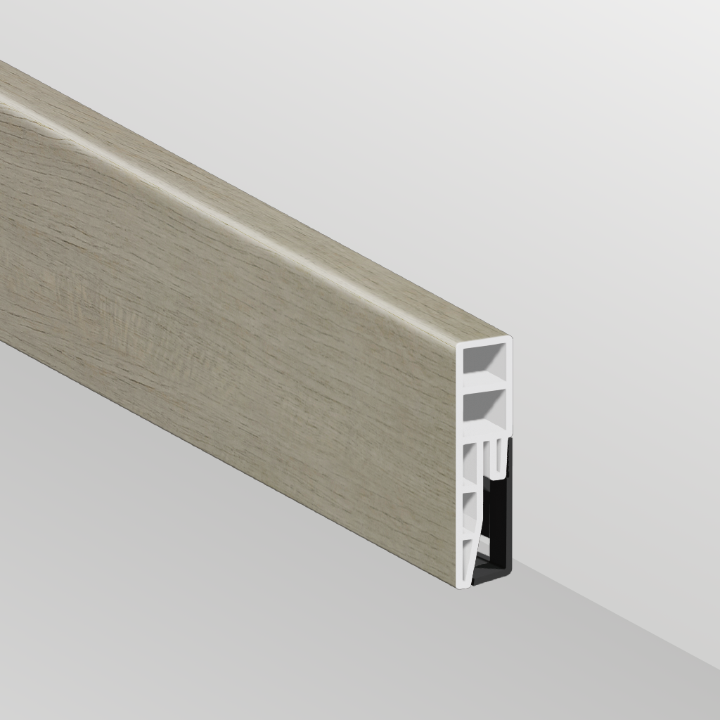 Aqua-step watervaste spc plint leeds - lijstwerk - 240 cm