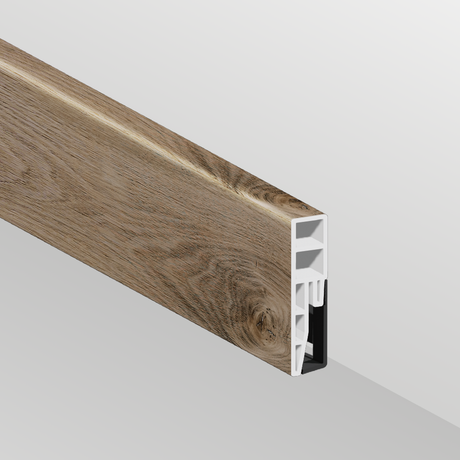 Aqua-step watervaste spc plint calgary - lijstwerk - 240 cm