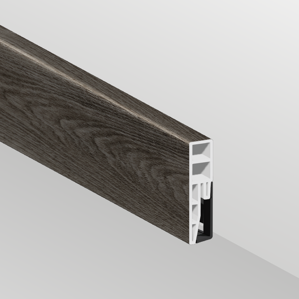 Aqua-step watervaste spc plint quebec - lijstwerk - 240 cm