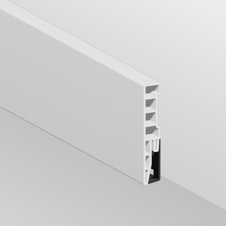 Aqua-step watervaste spc plint dublin - lijstwerk - 240 cm - 8 cm