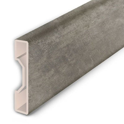 HDM PVC plint beton cire - PVC - lijstwerk - 2350 mm