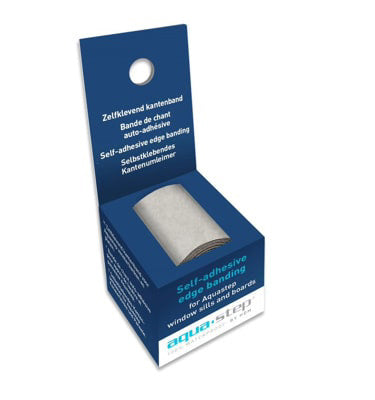 Aqua-Step SPC zelfklevend kantenband dover - 260 cm