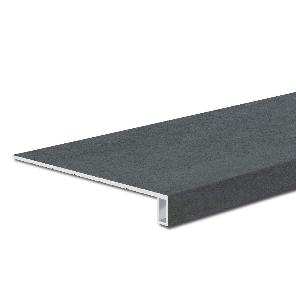 Aqua-Step SPC Vensterbank Norwich - Donkergrijs - 3000X305X35X5 MM