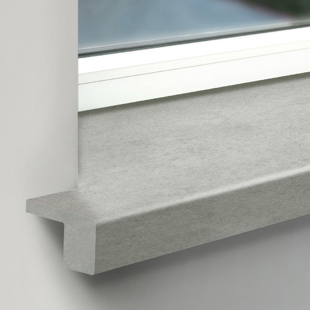 Aqua-Step SPC vensterbank Brighton - grijs - 3000x305x35x5 mm