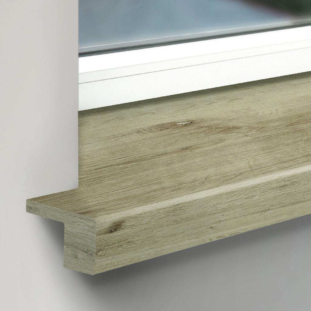 Aqua-Step SPC vensterbank Birmingham - lichtbruin - 3000x305x35x5 mm