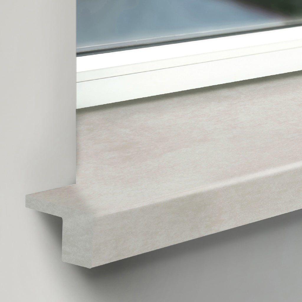 Aqua-Step SPC vensterbank Dover - beige - 3000x305x35x5 mm