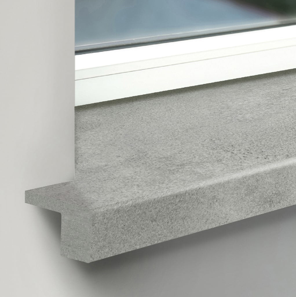 Aqua-Step SPC vensterbank Nottingham - grijs - 3000x305x35x5 mm