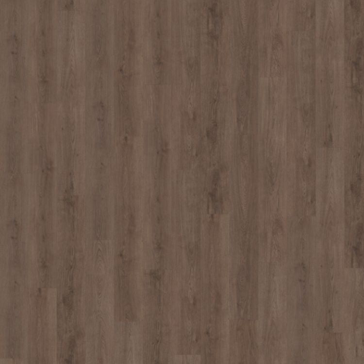 Topview van Belakos Monastro 900 vloer in donker eiken met rechtestrook-motief