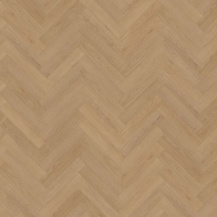 Topview van Belakos Monastro Visgraat XL 93 vloer in licht eiken met visgraat -motief