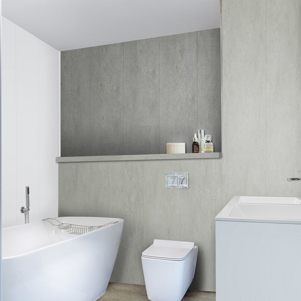 Aqua-Step buitenhoek wit 2600 mm - profiel 10x4x12x1 mm