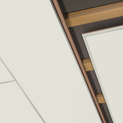 HDM Pan O'Quick 8 Uni Wit - wand en plafond - 1300x203x8 mm