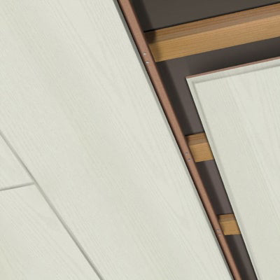 HDM Pan O'Quick 8 Kristal Wit - wand en plafond - 1300x203x8 mm