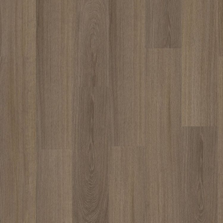 Topview van Moduleo Roots Glyde Oak 22877 vloer in donker bruin met rechte strook-motief