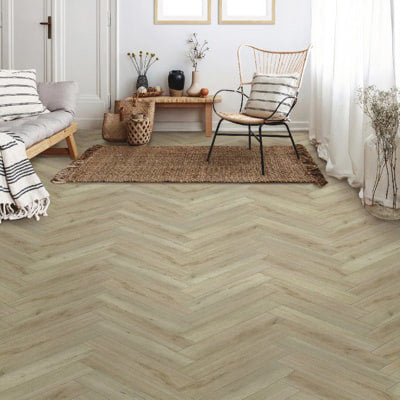 Aqua-Step SPC visgraat Leeds - vloer - 610x122x4,5 mm