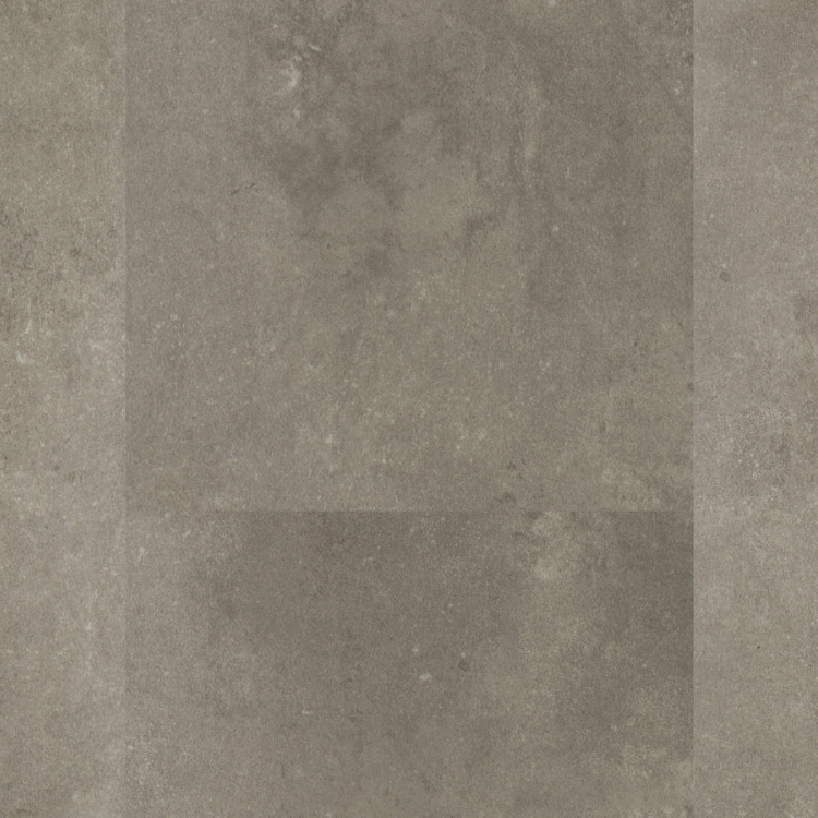 Topview van Hebeta Beton Design 38211 - Bruin grijs - 91,4 cm x 91,4 cm vloer in bruin grijs met tegel motief.