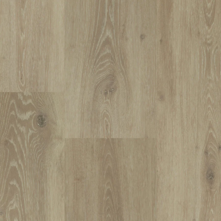 Topview van Hebeta Chamonix XL Plank - Eiken rustiek naturel - 24 cm x 152,2 cm vloer in naturel eiken met rechte strook motief.
