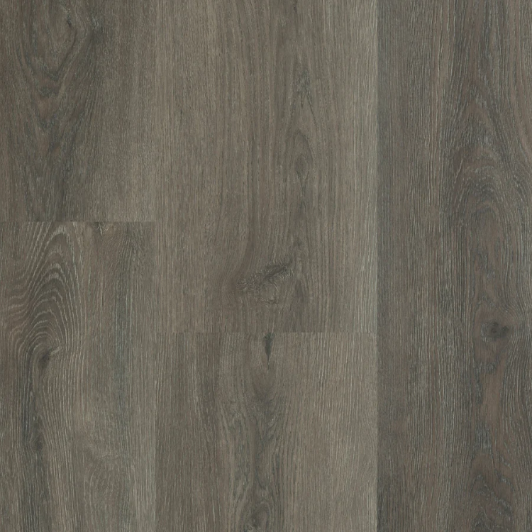 Topview van Hebeta Charente XL Plank - Eiken donker bruin - 25 cm x 153 cm in donkerbruin eiken met rechte strook motief.