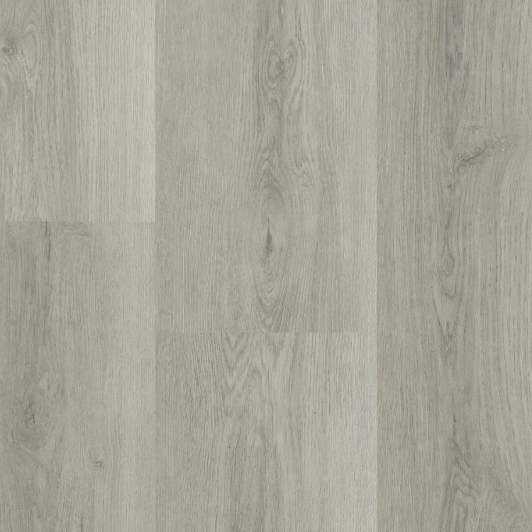 Topview van Hebeta Charente XL Plank - Eiken grijs - 25 cm x 153 cm in grijs eiken met rechte strook motief.