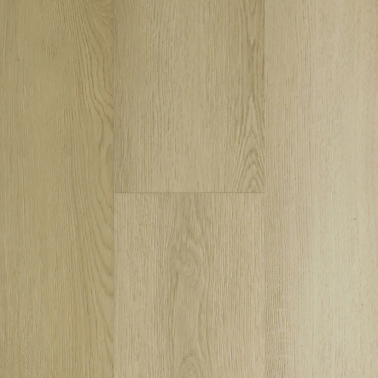 Topview van Hebeta Clermont XL Plank - Naturel eiken - 23 cm x 153,2 cm vloer in naturel licht eiken met rechte strook motief.