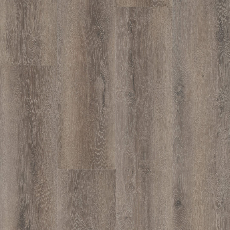 Topview van Hebeta Progress XL Plank - Warm bruin - 25 cm x 153 cm vloer in bruin eiken met rechte strook motief.