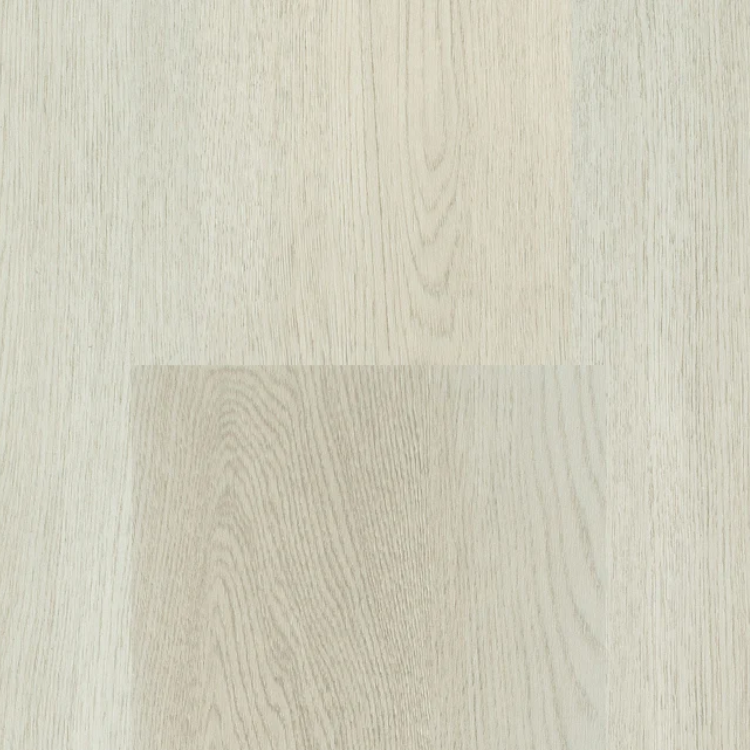 Topview van Hebeta Rhône XL Plank - Eiken naturel - 23,6 cm x 152 cm vloer in licht eiken met rechte strook motief.