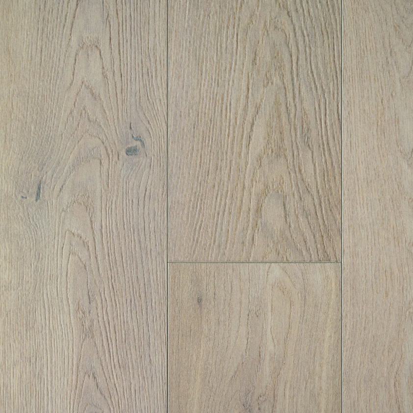 Topview van Hebeta laminaat - Organic licht eiken natuur - klik vloer in licht eiken met rechte strook motief.