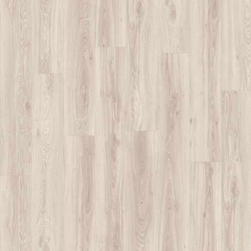 Topview van Moduleo Layred Blackjack Oak 22205 vloer in zeer licht beige eiken met rechte strook-motief