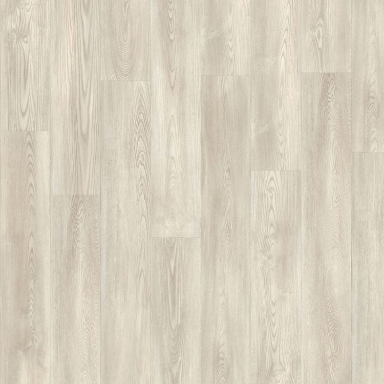 Topview van Moduleo Roots Mexican Ash 20216 vloer in licht grijs met rechte strook-motief