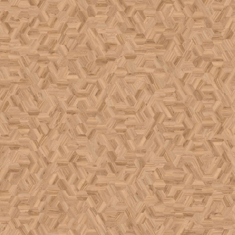 Topview van Moduleo Moods Hexagon Mono 611 vloer in donker beige met hexagon-motief