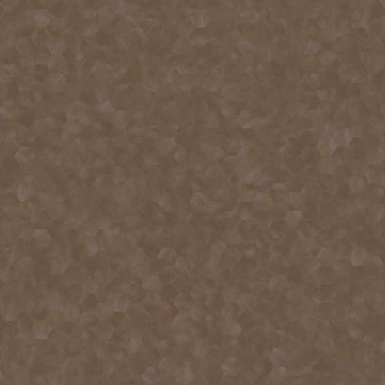 Topview van Moduleo Moods Hexagon Mono 617 vloer in donker grijs met hexagon-motief