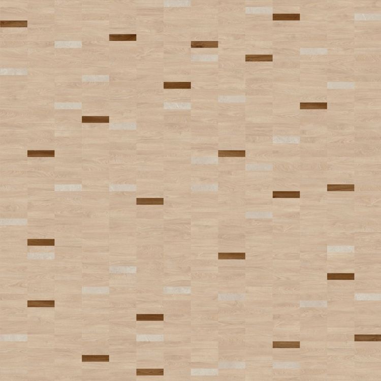 Topview van Moduleo Moods Rectangle Drops 657 vloer in beige met rechte strook-motief