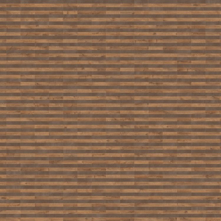 Topview van Moduleo Moods Rectangle Line 650 vloer in bruin met rechte strook-motief