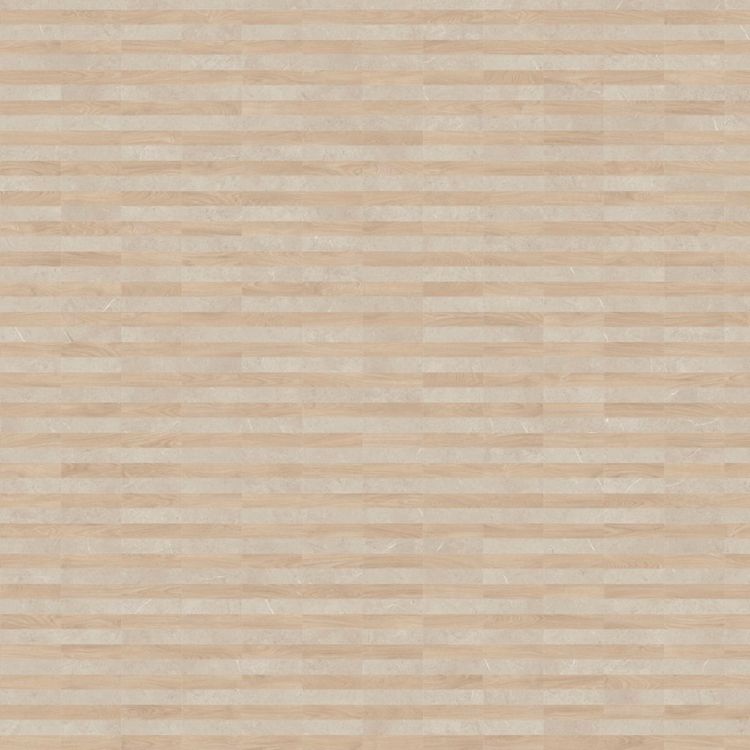 Topview van Moduleo Moods Rectangle Line 651 vloer in Beige met rechte strook-motief