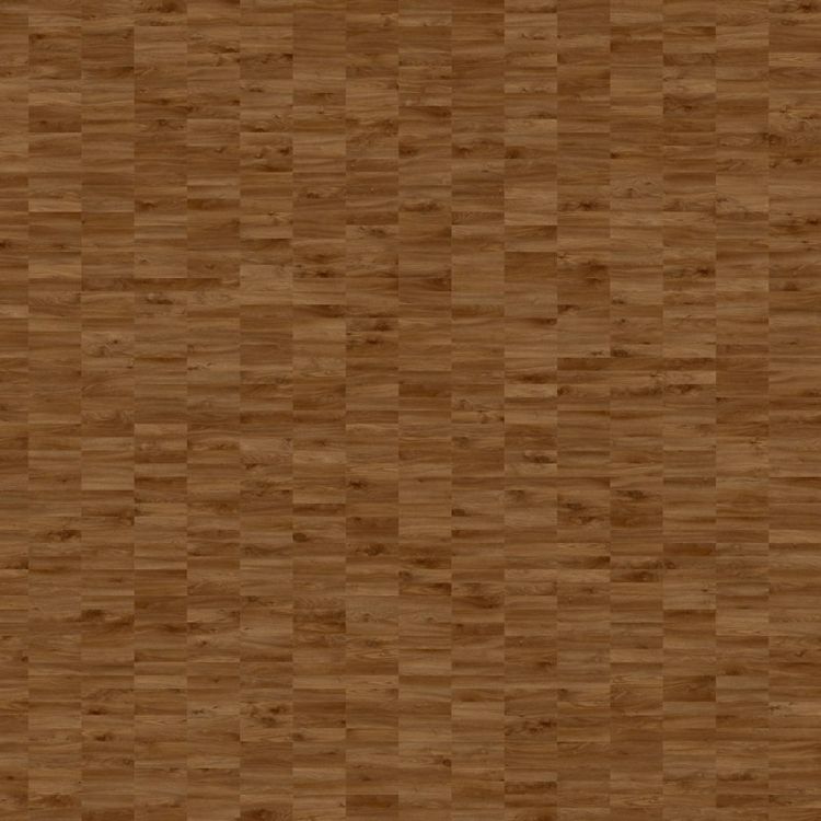 Topview van Moduleo Moods Rectangle mono 639 vloer in warm bruin met rechte strook-motief