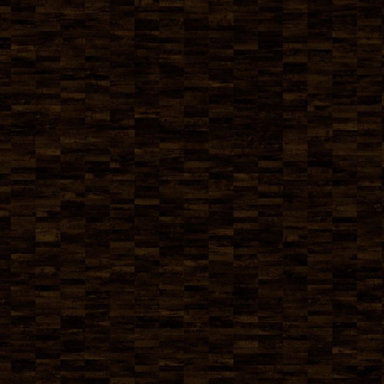 Topview van Moduleo Moods Rectangle vloer in donker bruin met rechte strook-motief