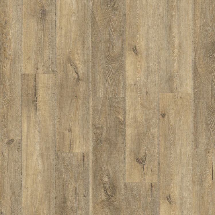 Topview van Moduleo Roots Nashville Oak 88299 vloer in warm eiken met rechte strook-motief