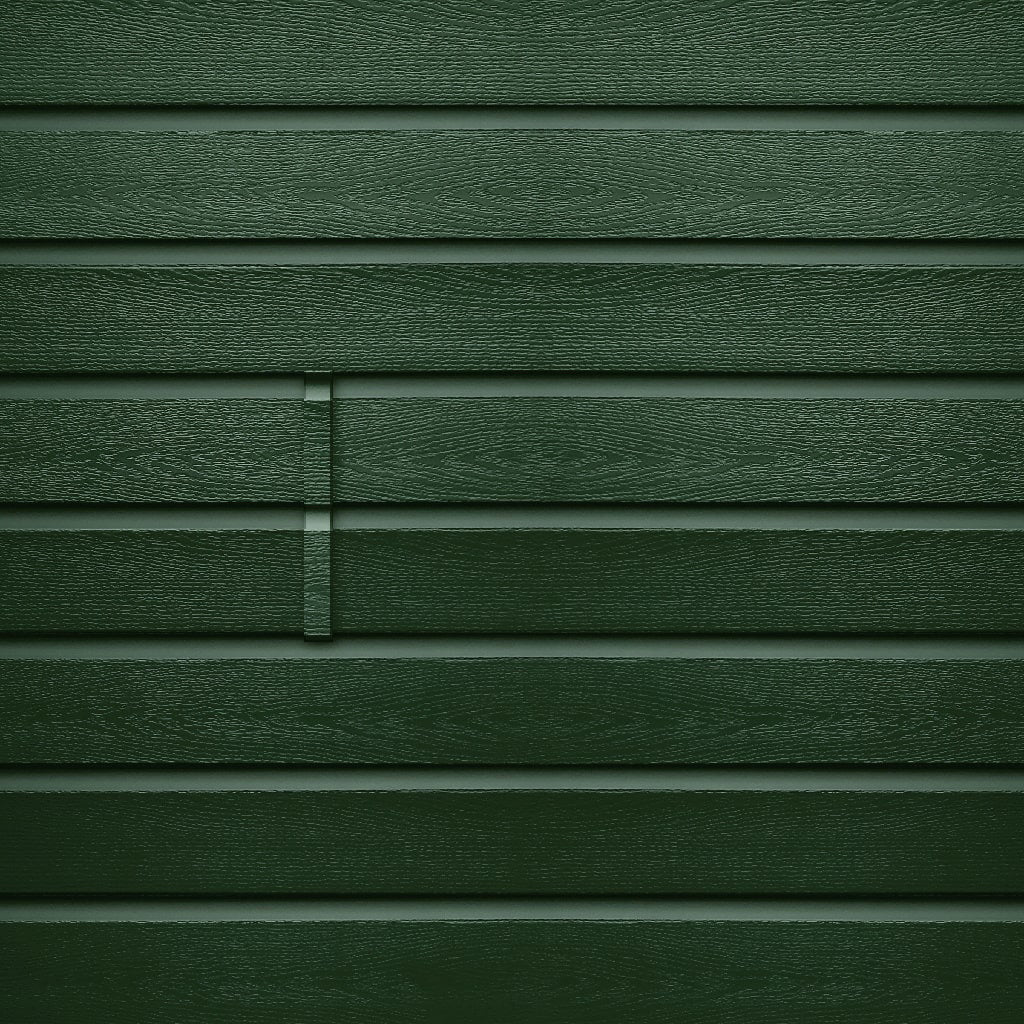 HDM gevelbekleding Mat Groen - 3000x370x7 mm