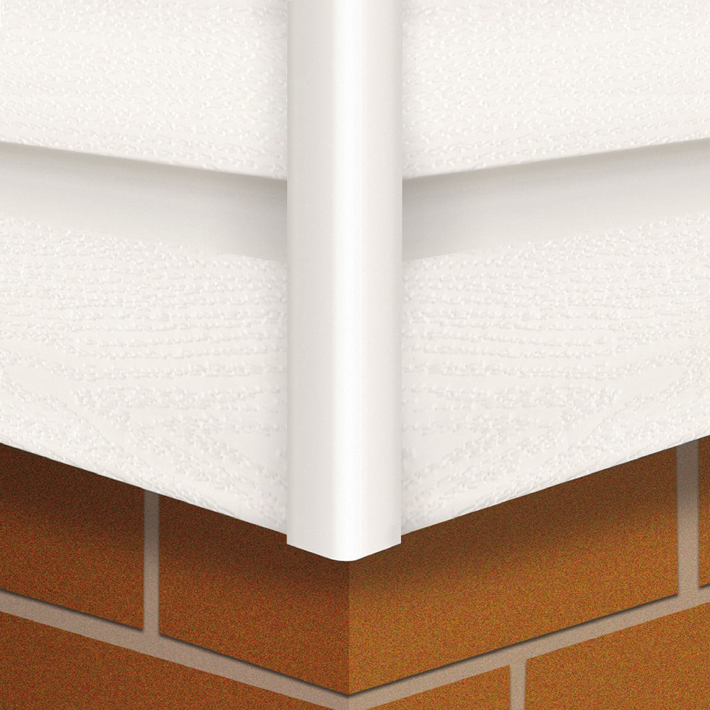 HDM vast hoekprofiel mat gebroken wit - 300 cm