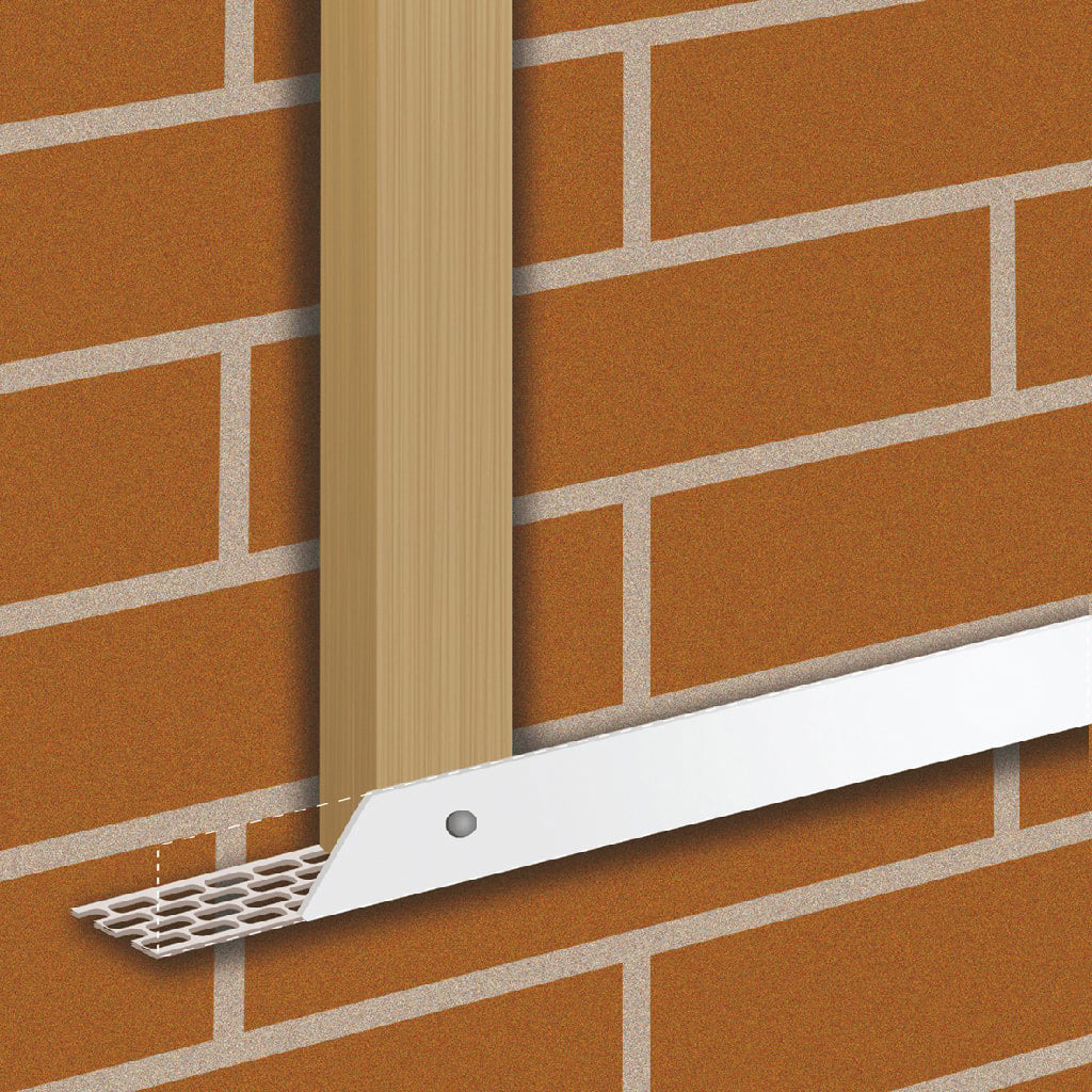 HDM ventilatiehoek wit - 250 cm