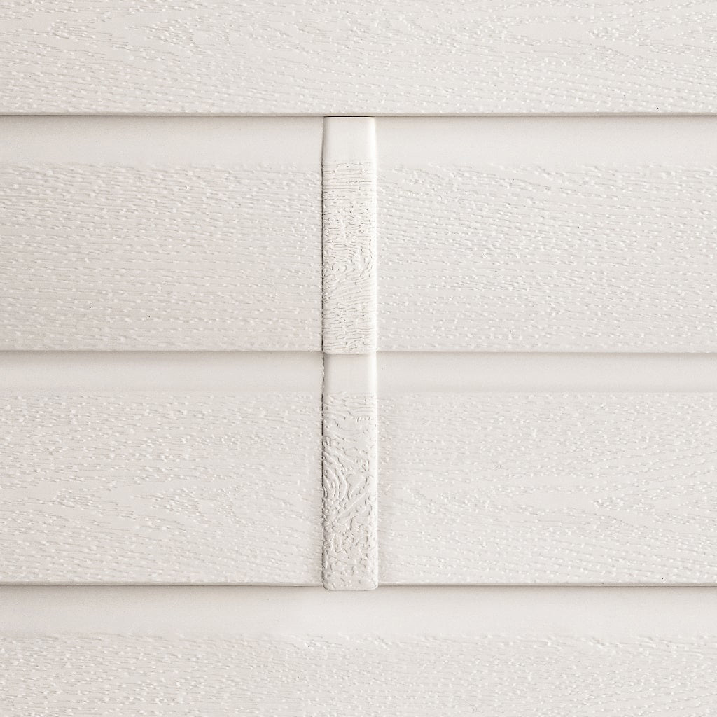 HDM stootvoegverbinding mat gebroken wit - 4 stuks - 333 mm