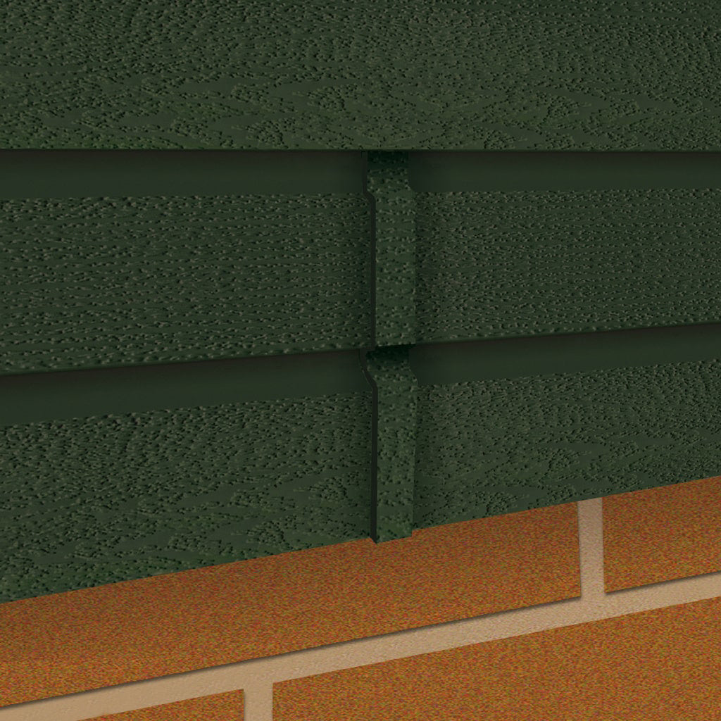 HDM stootvoegverbinding mat groen - 4 stuks - 333 mm