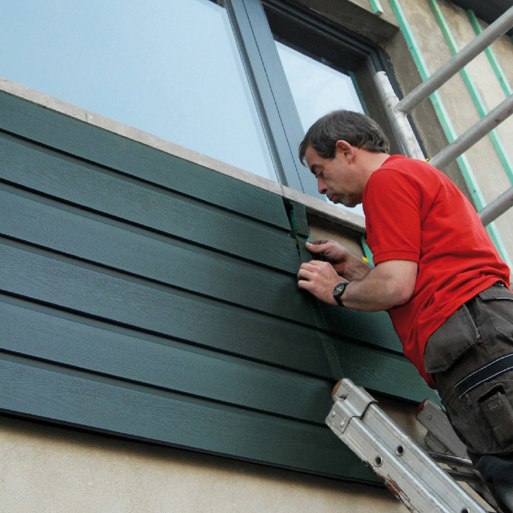 HDM stootvoegverbinding mat groen - 4 stuks - 333 mm