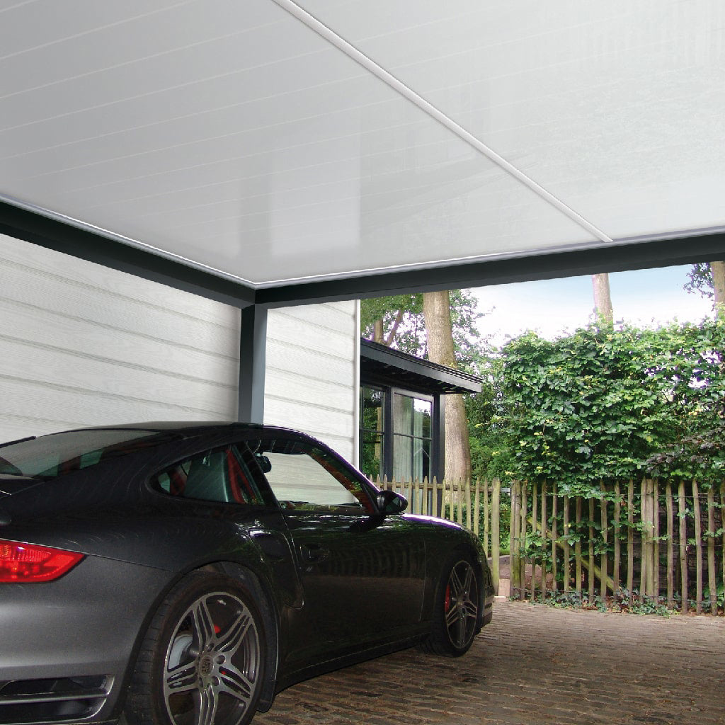 HDM koppelprofiel titaan wit - 300 cm